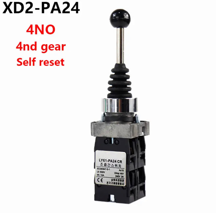 4NO 4 Position cross rocker switch XD2PA14 XD2PA24 joystick controllers /2NO 2 Position rocker switch XD2PA12 XD2PA22