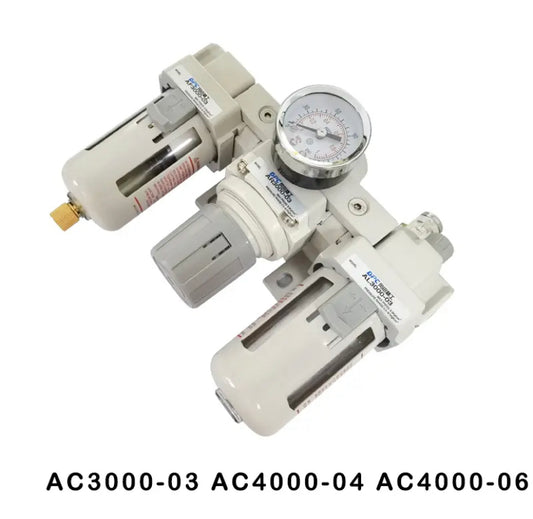 AC2000-02 AC3000-03D AC4000-04D  Air Source Air Processor Regulator Compressor Filter Relief Valve Sanlian Pieces Oil Separator