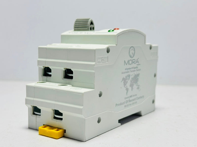 Din Rail 2P ATS Dual Power Automatic Transfer Switch Electrical Selector Switches Uninterrupted Power 110V 220V 63A
