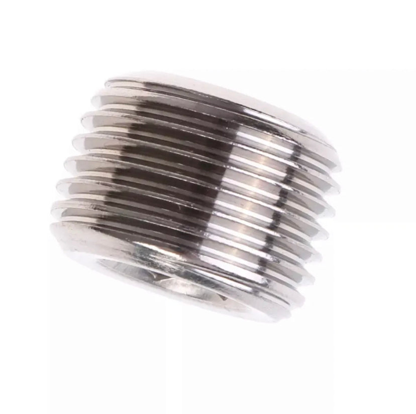 1/8 1/4 3/8 1/2 NPT Male SS304 Stainless Steel Countersunk End Plug Internal Hex Head Socket Pipe Fitting