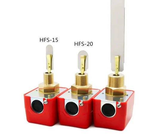 HFS-25 HFS-20 HFS-15 Paddle Water Pump Flow Sensor Switch Water Flow Switch NPT 1" 1/2" 1/4" Liquid Level Controller Switch