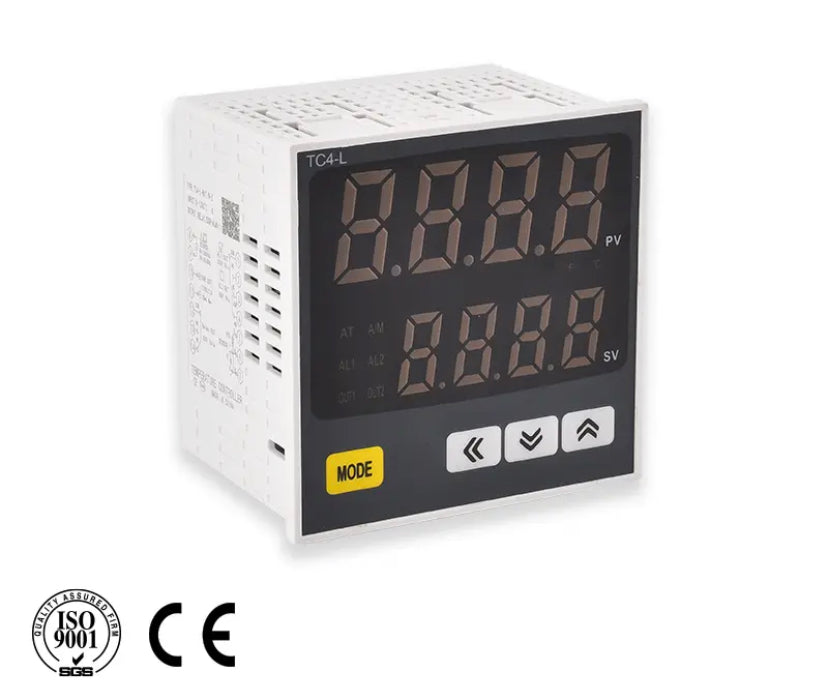 TC4 Series Intelligent Digital Display Temperature Controller Universal Input Double Output AC85-265V PID Control Thermostat