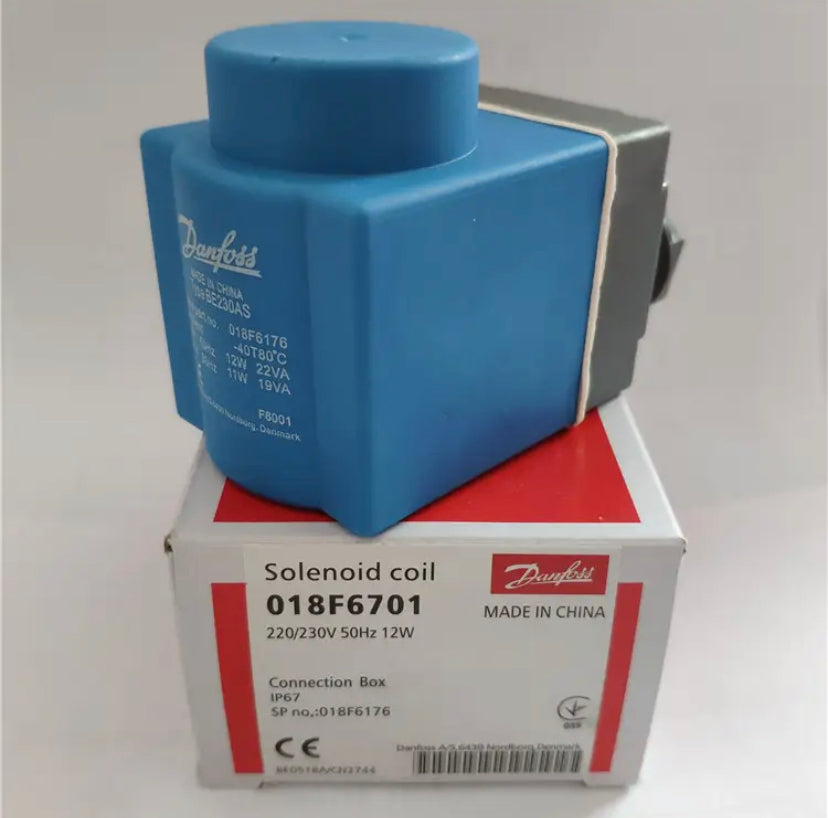 Danfoss solenoid valve coil 018F6701 018F6176