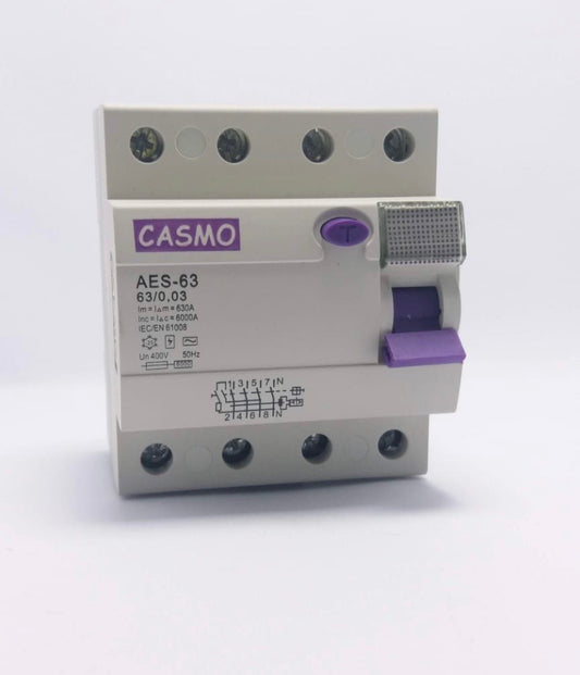 Casmo Earth Leakage Breaker 4P 63A