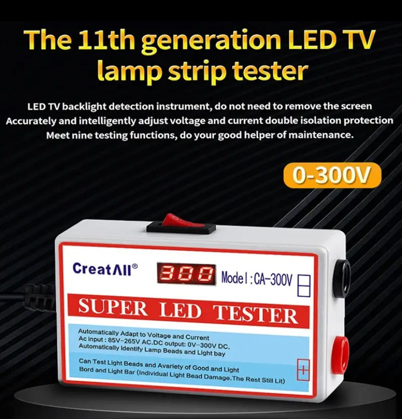 LED Lights TV Backlight Tester Multipurpose LED Strips Beads Test Tool Capacitor Voltage Test Backlight Tester Tool Line Checker