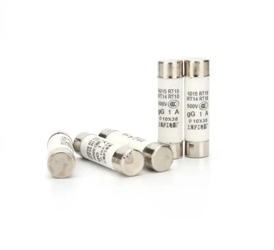 10pcs 1038 Ceramic fuse Fast blow Ceramic Fuse 10x38 Fuse 1A 2A 3A 4A 5A 6A 10A 16A 20A 25A 32A 380V RO15 RT18 RT14