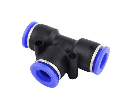 PE Pneumatic Fittings Quick Connector Air Hose Tube Connectors High Pressure Push In Plastic Connector Hose Coupling 4mm 6mm 8mm 10mm 12mm 14mm 16mm