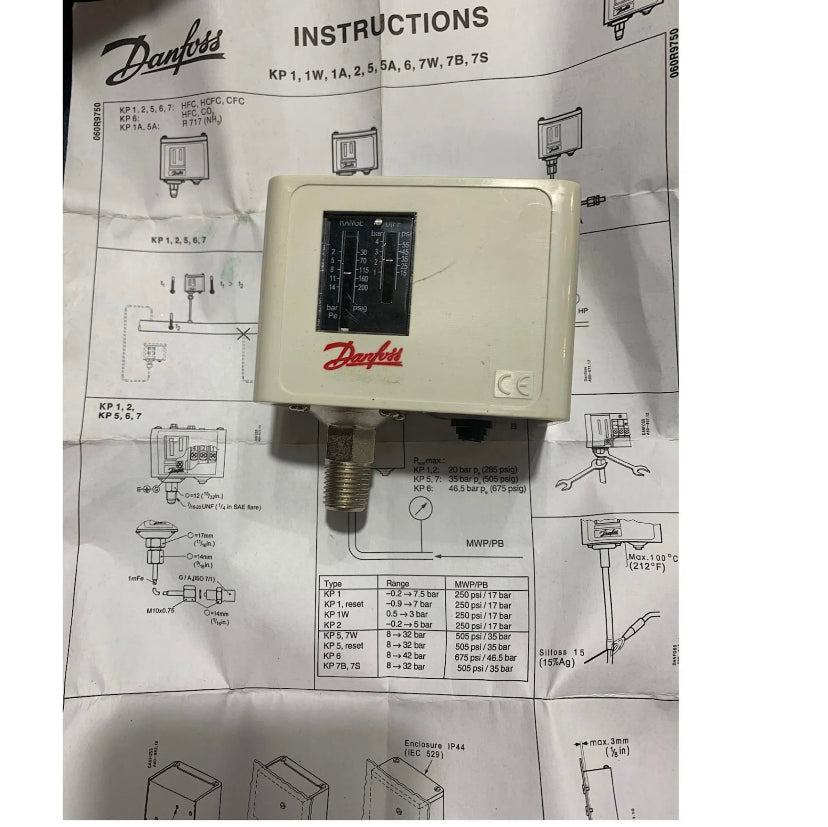 (COPY) PRESSURE SWITCH DANFOSS KP 36