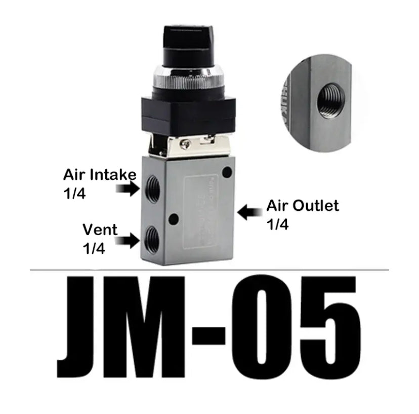 JM-05 JM-06 JM-06A JM-07 Manual Switch Control Pneumatic Valve Two-position Three-way Mechanical Valves