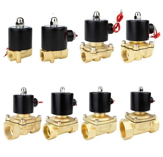 Electric Solenoid Valve 1/4" 3/8" 1/2" 3/4" 1" DN8/10/15/20/25/50 Pneumatic for Water Oil Air 12V 24V 220V 110V