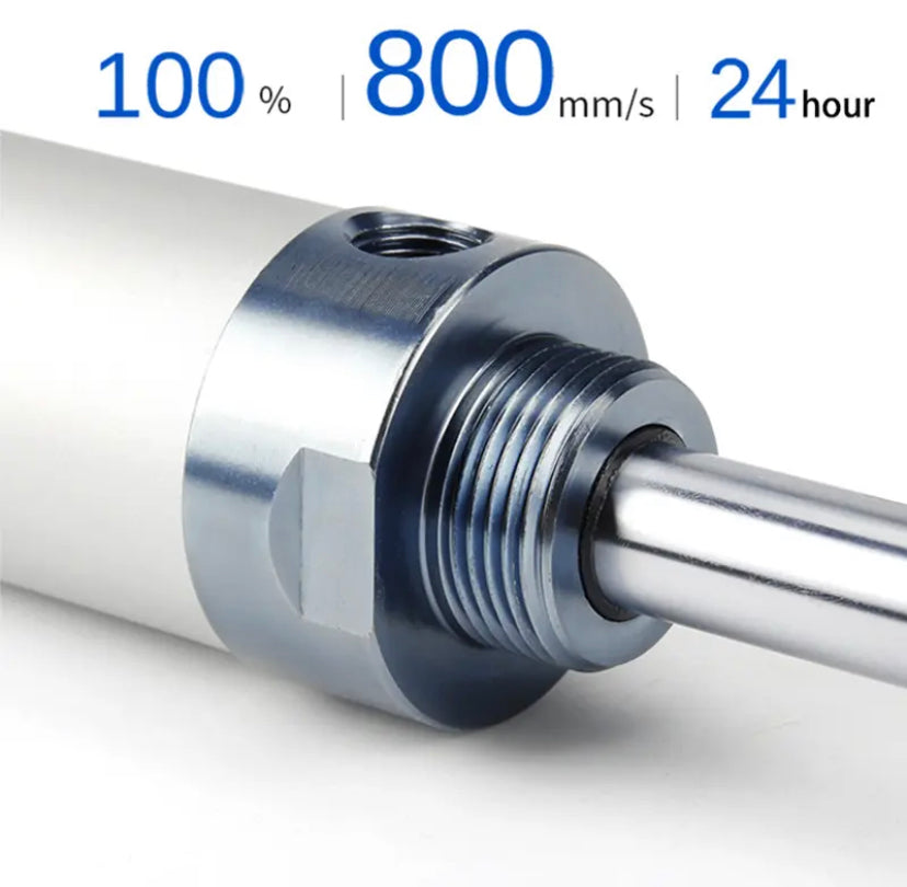 Pneumatic Cylinder Air MAL Series Mini 16/20/25/32mm Bore 25/50/75/100/200/300/400/500mm Stroke Single