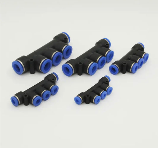 PK Pneumatic Fittings Quick Connector Air Hose Tube Connectors High Pressure Push In Plastic Connector Hose Coupling 4mm 6mm 8mm 10mm 12mm 14mm 16mm