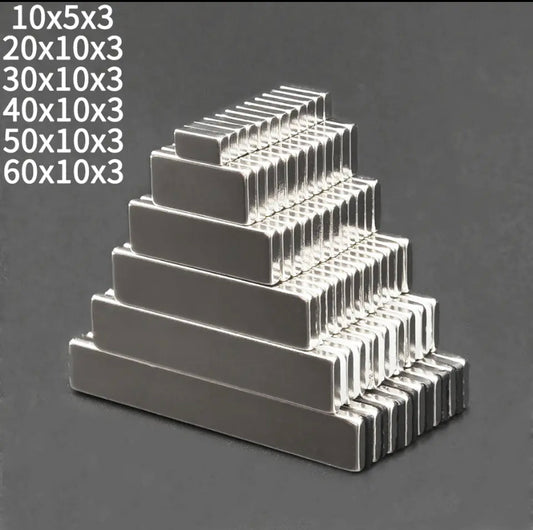 N35 30x20x2 30X20X3 30X20X4 30x20x5 Rectangle Square Neodymium Bar Block Customised Strong Magnet Rare Earth  Search Magnetic