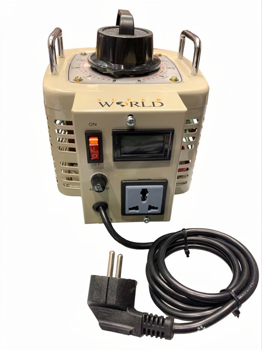 Single Phase Voltage Regulator TDGC2 2KVA Digital Display Variac 2KW Voltage Transformer 2000W 220V to 0-500V Stepless Regulate