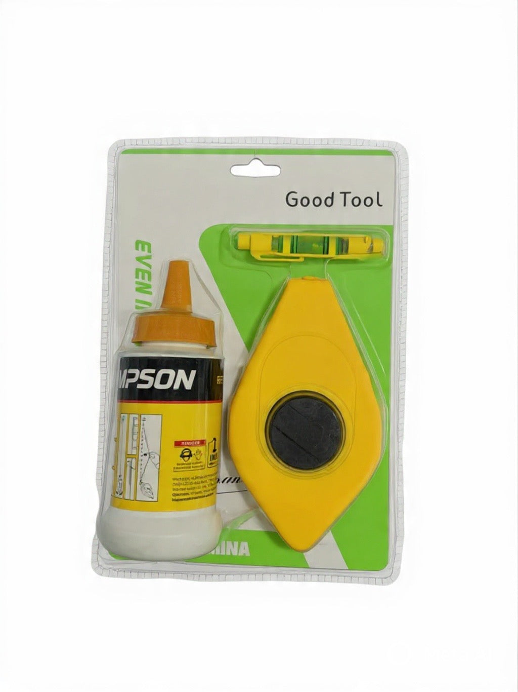 3PCS Chalk Box Reel Line Set with Chalk Line, Marking Chalk , Chalk Reel for Woodworking, Construction