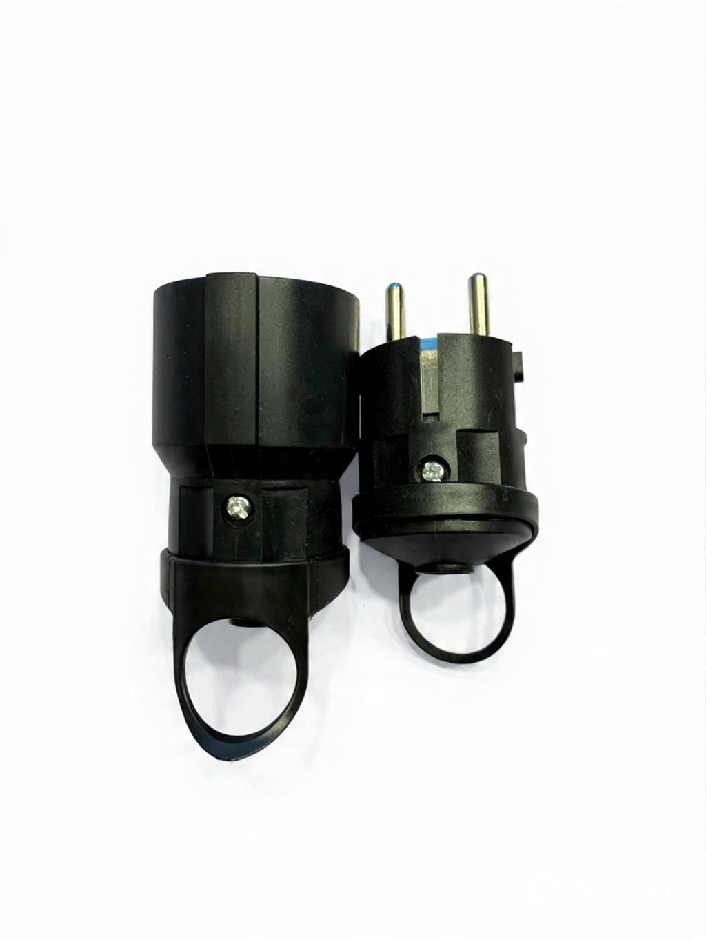 250v 16a Male Female Assembly Receptacle connector french Russia Korea German EU Schuko power cord wired cable plug Socket