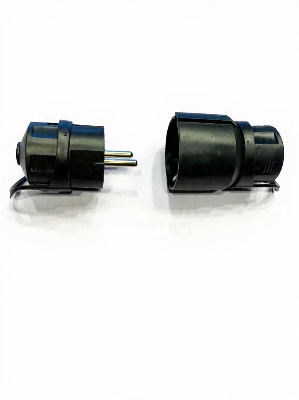 250v 16a Male Female Assembly Receptacle connector french Russia Korea German EU Schuko power cord wired cable plug Socket