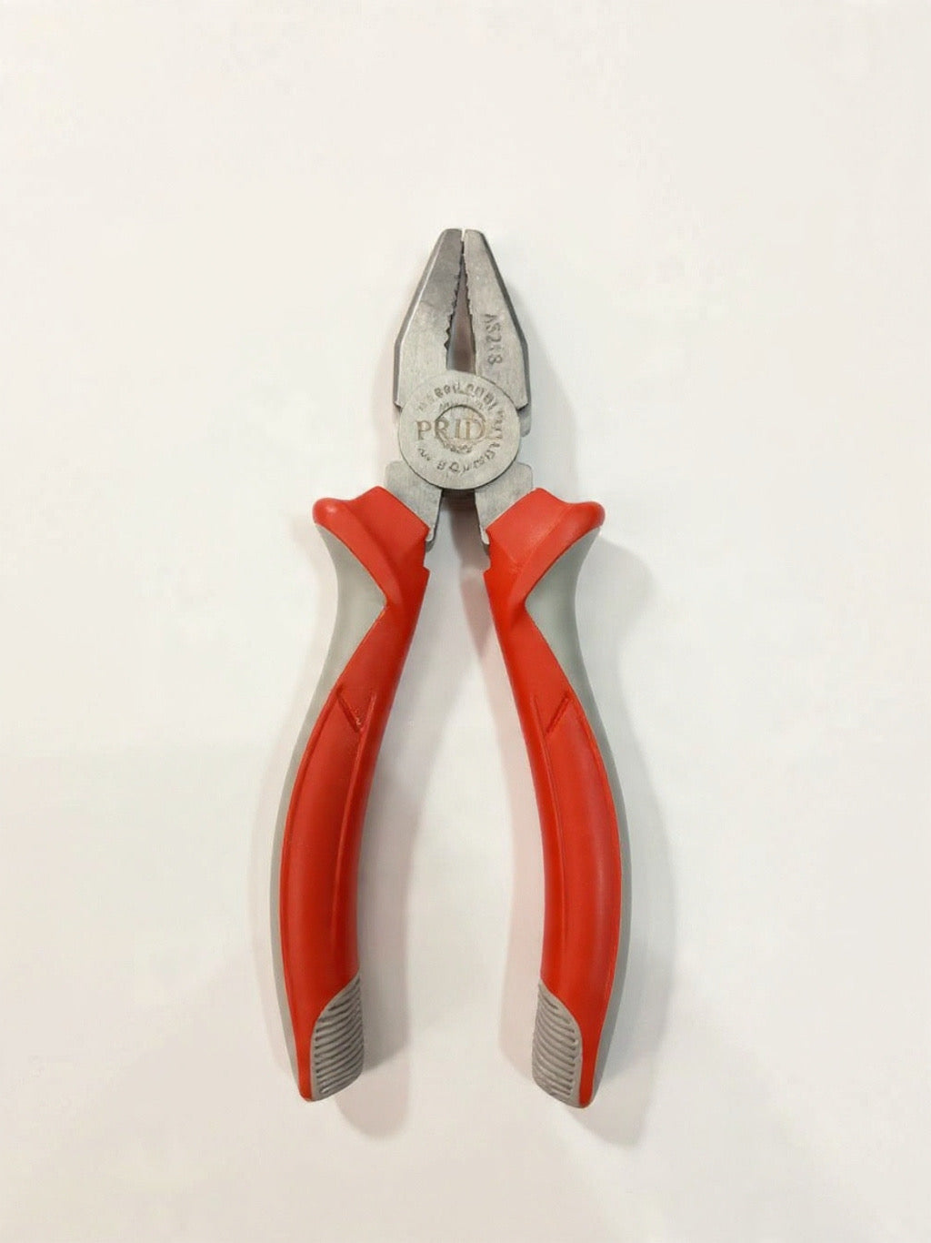 PRIDE 3 Pcs Pliers Set Combination Combination/Long Nose/Diagonal Cutter RED