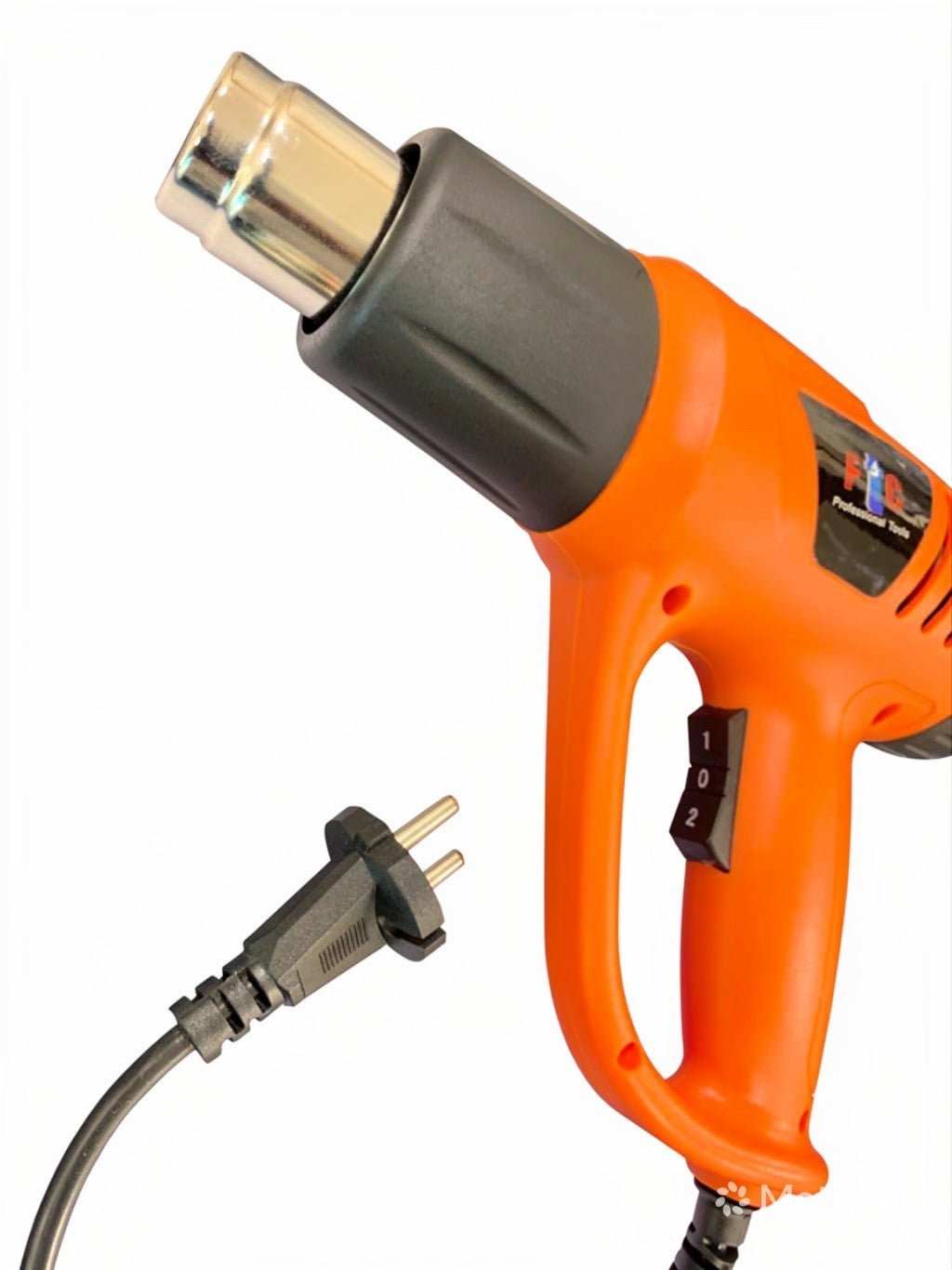 FTC Heat Gun 2000W Heavy Duty Fast Heat Hot Air Gun Kit with 752℉&1112℉（400℃-600℃） Dual-Temperature Settings For Crafts, Shrinking PVC, Stripping Paint