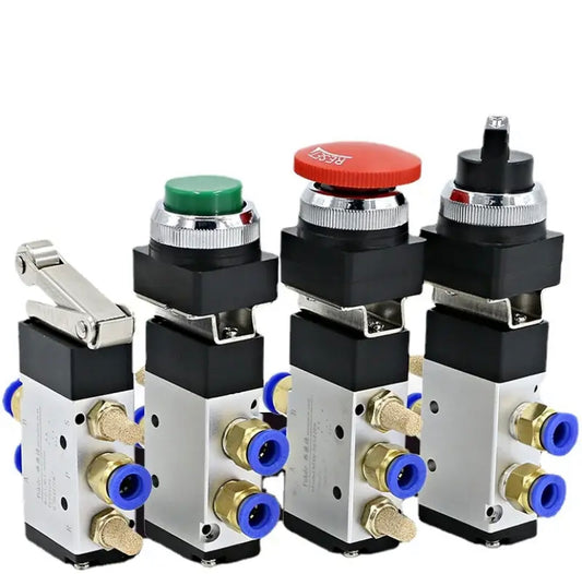 Pneumatic valve switch stroke Manual Button Valve MSV86522 Press type two position five way button MV Cylinder Mechanical valve