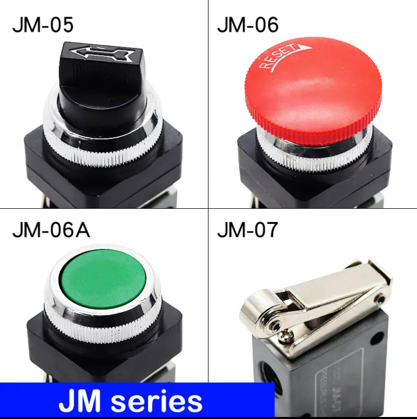 JM-05 JM-06 JM-06A JM-07 Manual Switch Control Pneumatic Valve Two-position Three-way Mechanical Valves