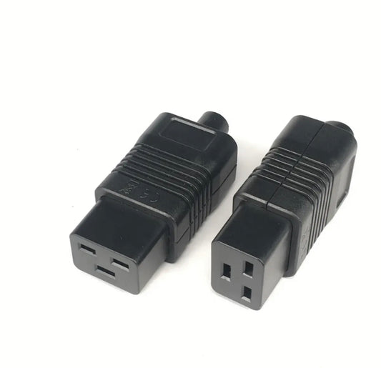 PDU/UPS Socket Standard IEC320 C19 C20 16A 250V AC Electrical Power Cable Cord Connector Removable plug Female Male Plug Adapter