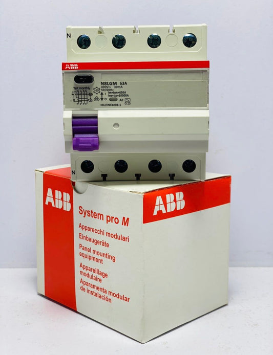 (COPY) ABB Earth Leakage Breaker 4P 63A