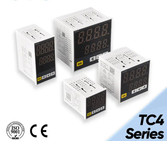 TC4 Series Intelligent Digital Display Temperature Controller Universal Input Double Output AC85-265V PID Control Thermostat