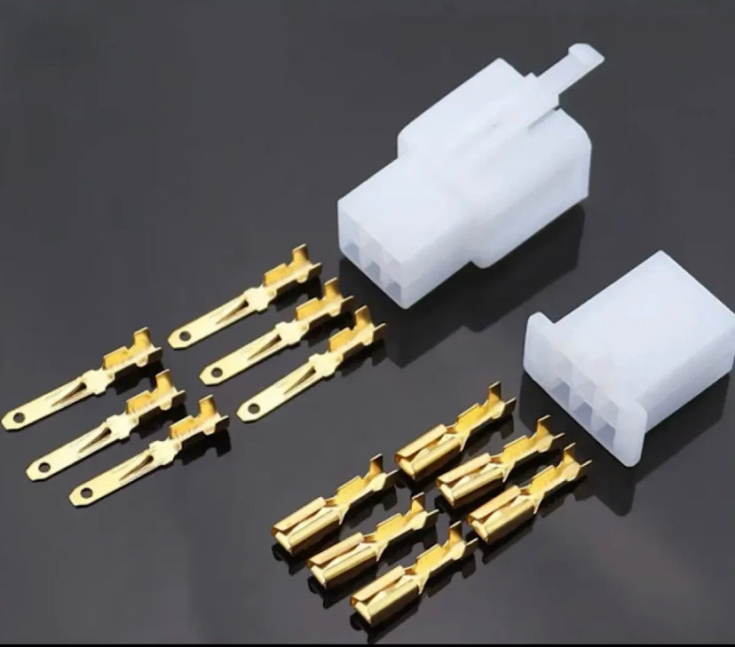 2.8mm 2/3/4/6/9 pin Automotive 2.8 Electrical wire Connector Male Female cable terminal plug Kits Motorcycle ebike car