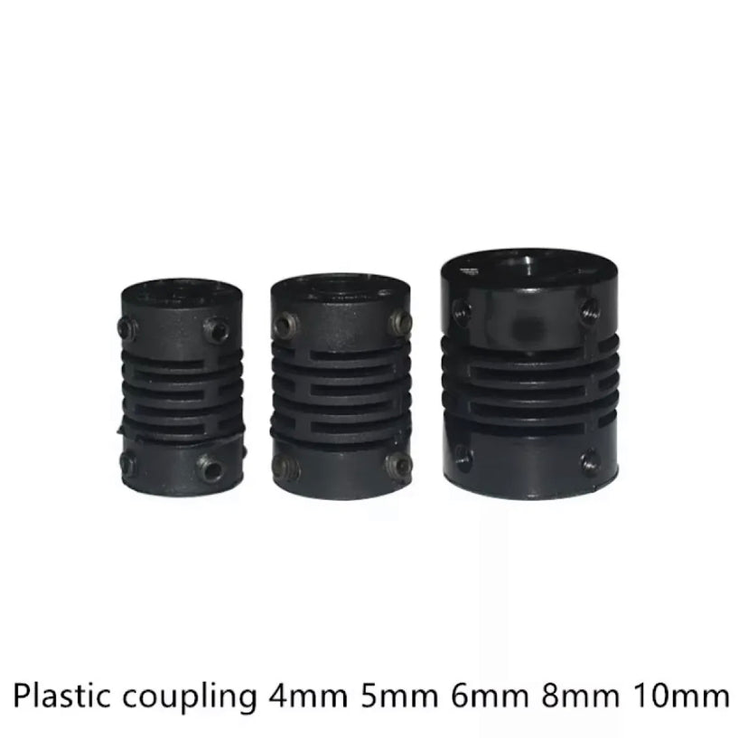 Nylon coupling E69-C04B E69-C06B E69-C08B 4mmx4mm 6mmx6mm 8mmx8mm plastic coupler elastic stepper motor shaft