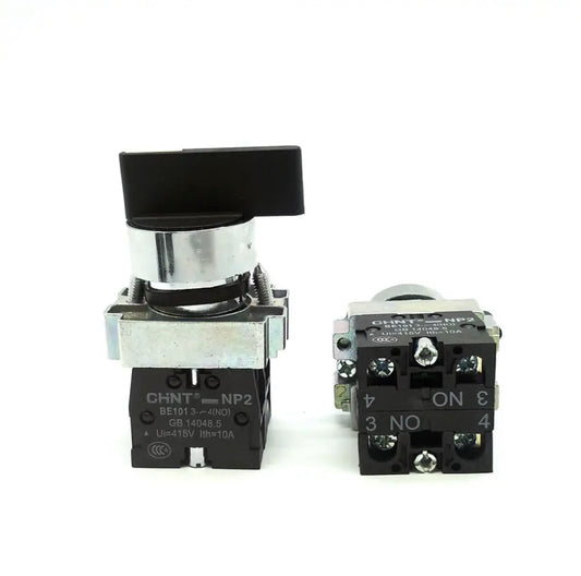 22mm XB2-BD21 XB2-BD33 10A/660V 2/3 Position Self-locking Knob Switch Select Switch Rotary switch