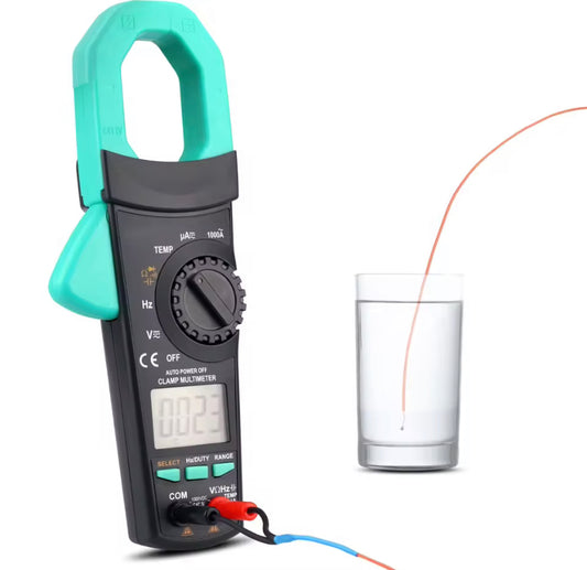 VC902 Multimeter Digital Ac Clamp Meter Ac Current True Rms Auto Ncv Digital Multimeter Clamp Meter Auto Range Ammeter