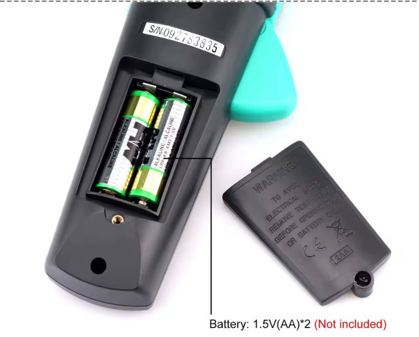 VC902 Multimeter Digital Ac Clamp Meter Ac Current True Rms Auto Ncv Digital Multimeter Clamp Meter Auto Range Ammeter