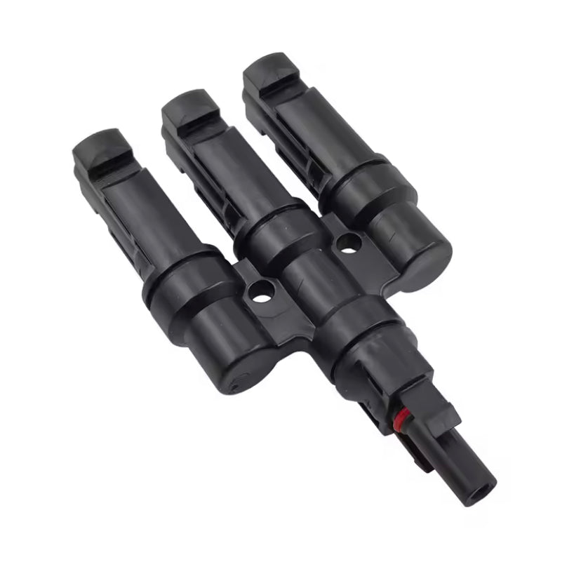 1 Pair T3 Male&Femal Branch PV Solar panel Cable Connectors 30A 1000V Electrical Photovoltaic Panel Wire  Connector