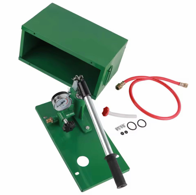 40 bar Manual pressure test pump, pressure pump, PPR water pipe, tap water pipe, underfloor heating leak detector, pressure pump