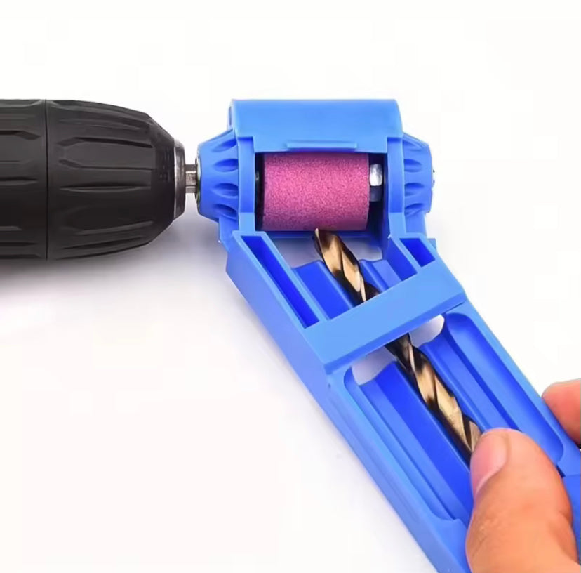 Portable Drill Bit Sharpener With Grinding Wheel For Quick And Easy Sharpening Of Nail Drill Bits, Sharp And Ready