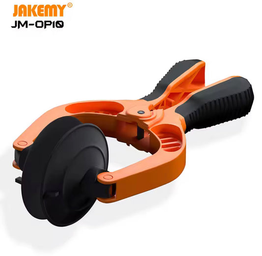 JM-OP10 LCD Screen Opening Tool Anti-slip Spring Pliers hand tools with Suction Cups LCD Screen Disassemble Opening Tool