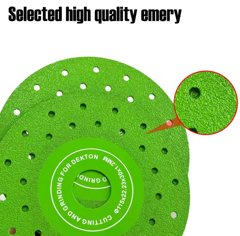 Brazed Diamond Saw Blade Cutting Grinding Disc for Marble Ceramic Glass Rock Plate Cutter Angle Grinder Accessories