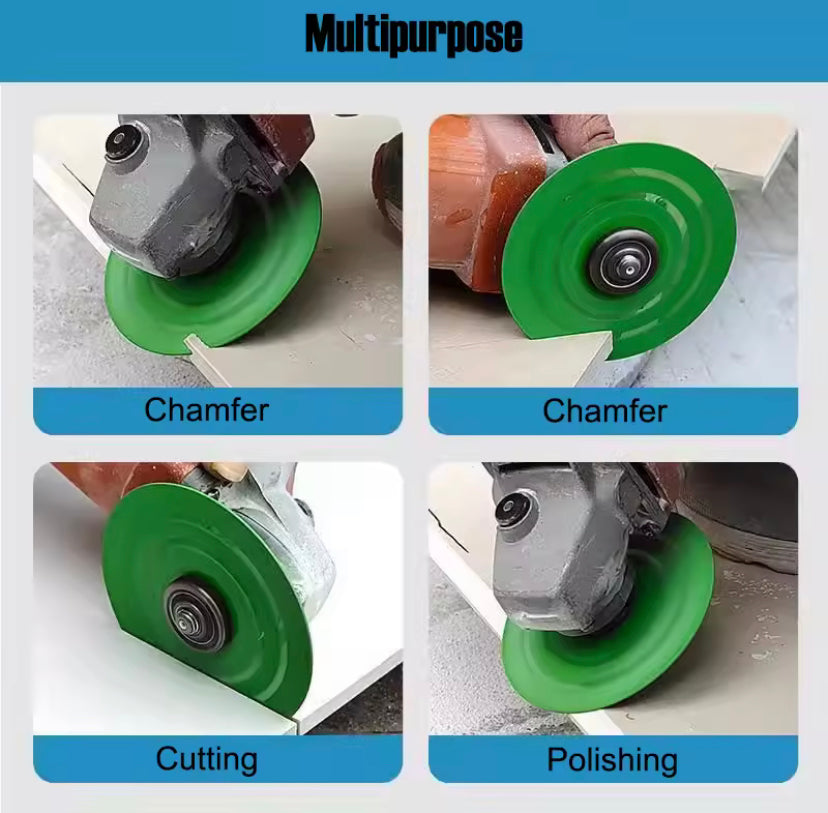 Brazed Diamond Saw Blade Cutting Grinding Disc for Marble Ceramic Glass Rock Plate Cutter Angle Grinder Accessories