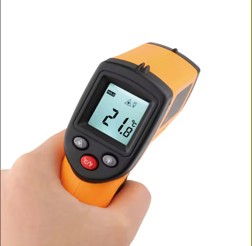 BENETECH GM1350 Infrared Thermometer Handheld Digital Electronic Outdoor Non-Contact Hygrometer Humidity - IR Laser Thermometer