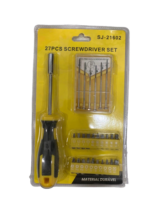 27 Pcs Precision Screwdriver Set Multifunction Screwdriver Set Combination Home Purpose Hardware Tools Screw Driver Set&nbsp;