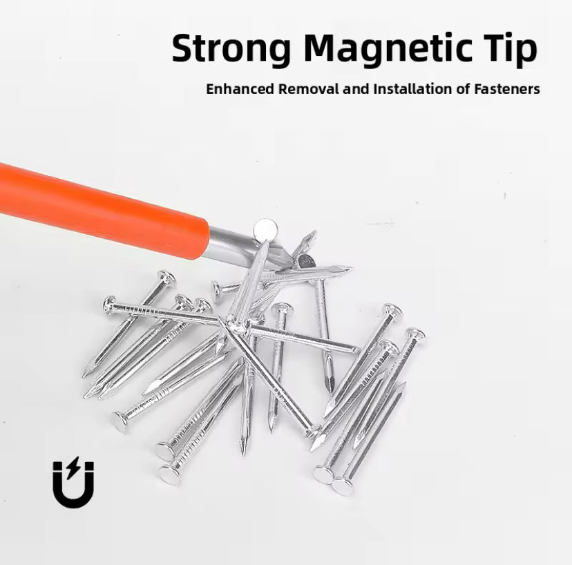 6 in 1 High-Voltage Insulated Screwdriver Set Magnetic Screwdrivers Cross And Flat Head Electrician Special