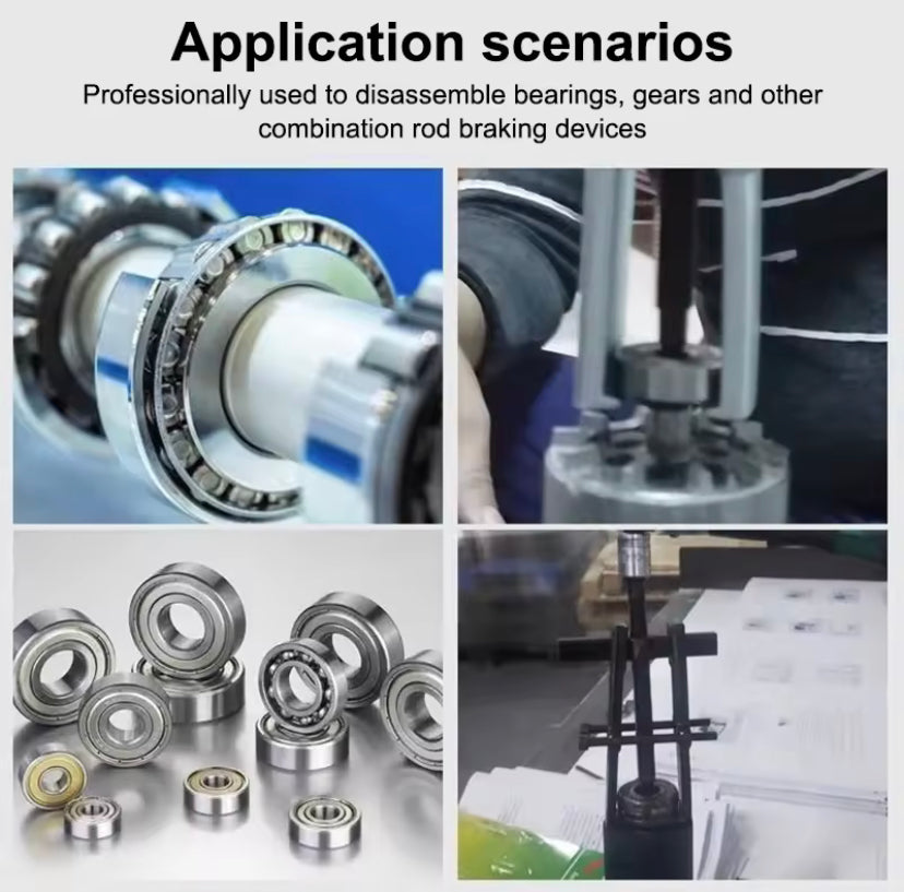 Durable 2-Jaw Rama Multi-functional High-carbon Steel Two Jaw Puller Labor-saving Separation Bearing Device Repair Tool