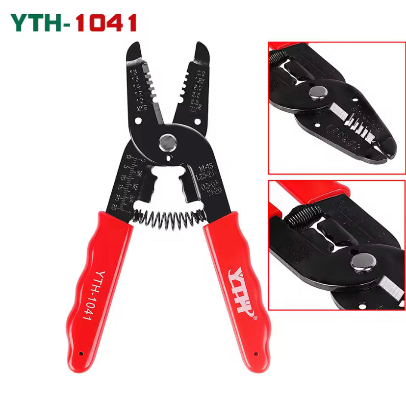 Multifunction 2 in 1 Wire Stripper Stripping Cable Insulation Removal For Electrician Side Cutting Trimming Pliers Hand Tools