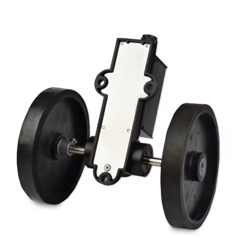 Mechanical Wheel Meter Counter 5 Digits Spinning Cable Plastic Film Leather Length Measurement Counter