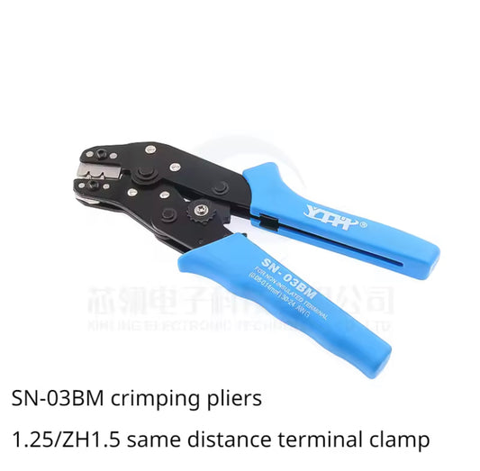 SN-03BM wire crimping pliers GH1.25 MX1.25 ZH1.5mm 1.25mm SH1.0mm cold-pressed terminal pliers
