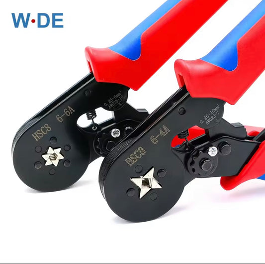 Terminals Hand Crimping Pliers 6-4 6-6  0.25-10mm² 23-7AWG 0.25-6mm² 23-10AWG Electrical Wire Ferrule Crimping Pliers Hand Tools