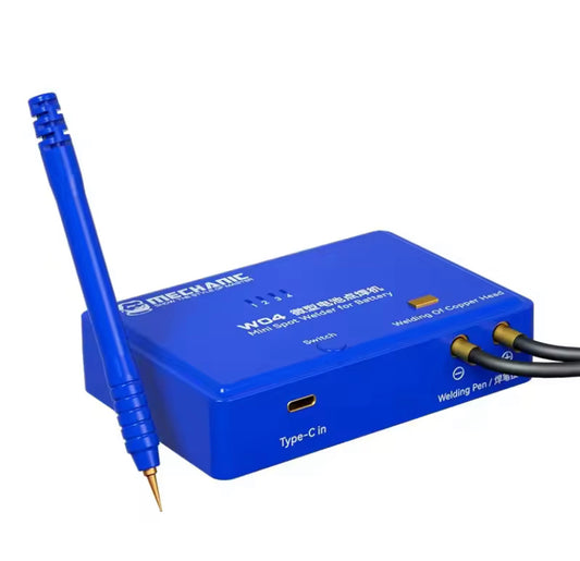 MECHANIC W04 Micro Battery Spot Welder  with Four Gears for Phone Battery Repair Precision Mini Spot Welding Machine