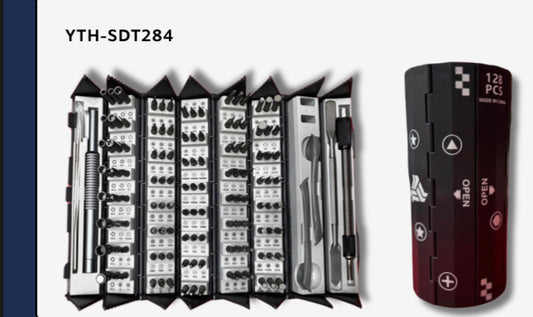 128 in 1 Precision Screwdriver Set Screw Driver Bits Portable Professional Electronic Repair Tool Set Magnetic Phillips