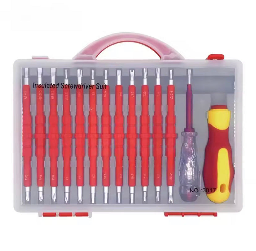Screwdriver Set 26 in 1 Magnetic Screwdriver Bit Phillips Screwdriver Repair Equipment Electrician Hand Tools